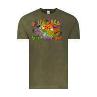 Vintage Olive trick or treat smell my feet Vintage Tee - CowGirlArtShop