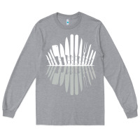 Heather Grey knife t  shirt knife collection knife collector t  shirt Long Sleeve Tee - trangStudio