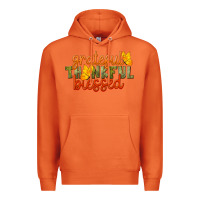 Carrot Fall Grateful Thankful Blessed Premium Hoodie - LillyAllenDesigns