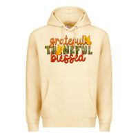 Pina Colada Fall Grateful Thankful Blessed Premium Hoodie - LillyAllenDesigns