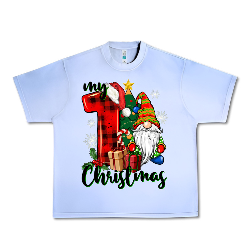 My First Christmas Gnome Urban Heavy Tee by CowGirlArtShop | Teevron