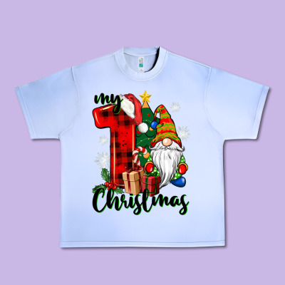 My First Christmas Gnome Urban Heavy Tee Designed By Cowgirlartshop