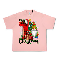 Salmon my first christmas gnome Urban Heavy Tee - CowGirlArtShop