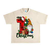 Sandshell my first christmas gnome Urban Heavy Tee - CowGirlArtShop