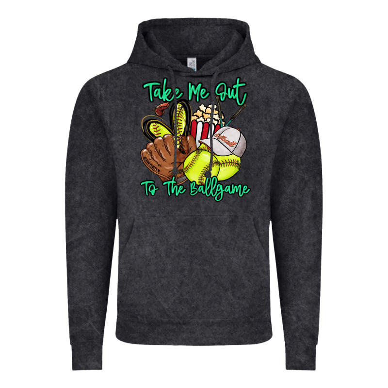 Take Me Out To The Ballgame Vintage Hoodie by HowdyJamesFarm | Teevron