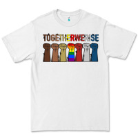 White Togetherwerise Premium Tee - Bettercallsaul