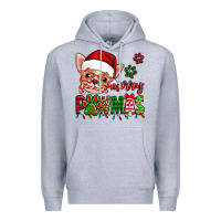 Merry Pawmas Christmas Chihuahua Premium Hoodie | Teevron