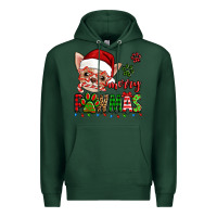 Sports Green merry pawmas christmas chihuahua Premium Hoodie - Jasminsmagicworld