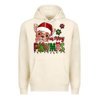 Tofu merry pawmas christmas chihuahua Premium Hoodie - Jasminsmagicworld