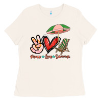 Bone Peace love summer Ladies Tee - NancyCooperArtShop