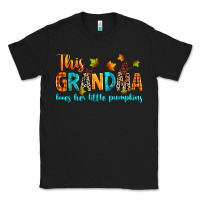 Black customized this grandma loves her little pumpkins Classic Tee - texasbilliewilder