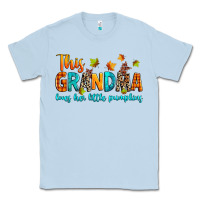 Dusty Blue customized this grandma loves her little pumpkins Classic Tee - texasbilliewilder