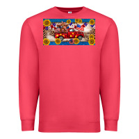 Cardinal 4th of july truck cow license plate Premium Sweatshirt - BarkalooDesign