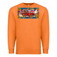 Carrot 4th of july truck cow license plate Premium Sweatshirt - BarkalooDesign