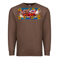 Chestnut 4th of july truck cow license plate Premium Sweatshirt - BarkalooDesign