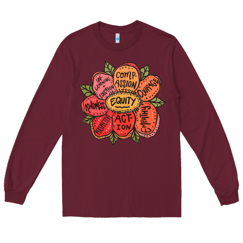 Equality Inclusion Diversity Equity Love Never Fails Teacher Long Sleeve Tee by trangStudio | Teevron