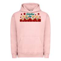 Pigment Salmon valentines day with playing cards Urban Hoodie - AdoDesignShop