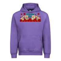 Tulip valentines day with playing cards Urban Hoodie - AdoDesignShop