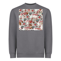 Storm hot cocoa christmas cheer pattern Heavyweight Sweatshirt - CowhideDigitalArt