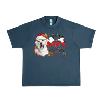 Midnight Navy i believe in santa paws Urban Heavy Tee - CowGirlArtShop