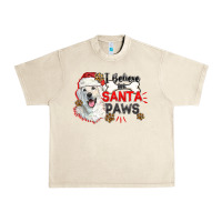 Sandshell i believe in santa paws Urban Heavy Tee - CowGirlArtShop