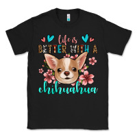 Black life is better with a chihuahua Classic Tee - Jasminsmagicworld