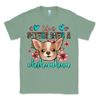 Sage life is better with a chihuahua Classic Tee - Jasminsmagicworld