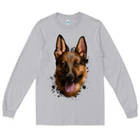 Moon Dust German Shepherd Long Sleeve Tee - Jasminsmagicworld