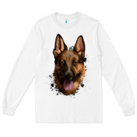 White German Shepherd Long Sleeve Tee - Jasminsmagicworld