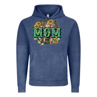 Vintage Denim Aztec Mom Mother's Day Vintage Hoodie - CowGirlArtShop
