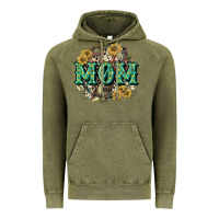 Vintage Olive Aztec Mom Mother's Day Vintage Hoodie - CowGirlArtShop