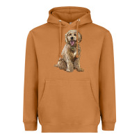 Meerkat goldendoodle Heavyweight Hoodie - BarkalooDesign