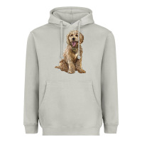 Moon Dust goldendoodle Heavyweight Hoodie - BarkalooDesign