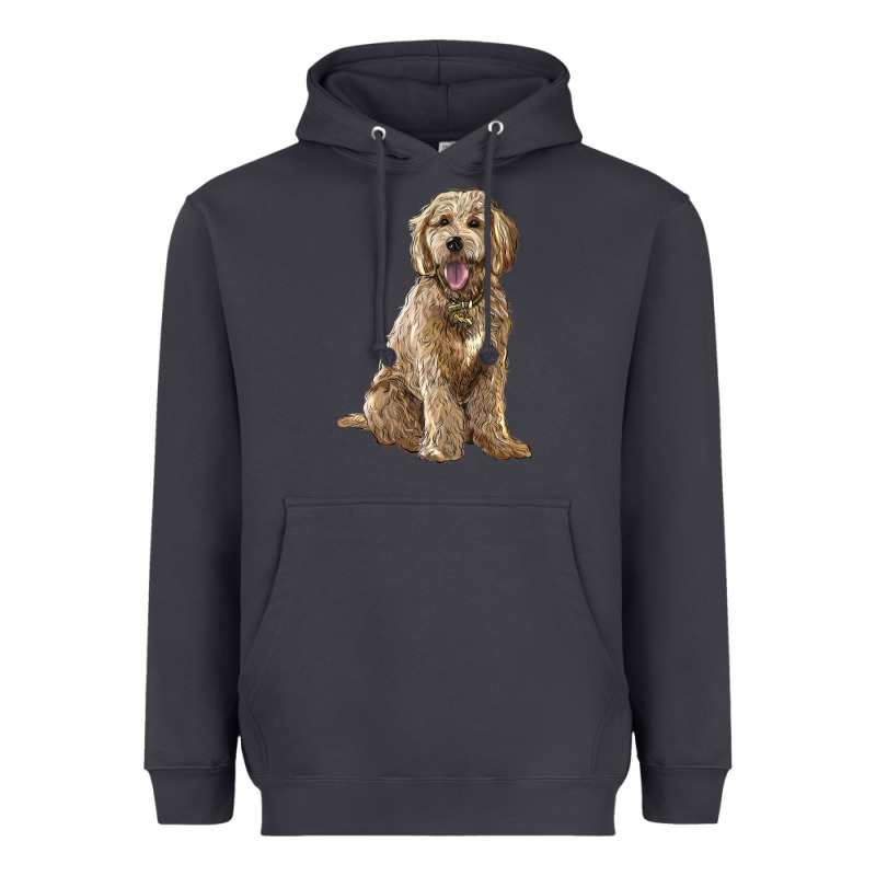 Goldendoodle Heavyweight Hoodie by BarkalooDesign | Teevron