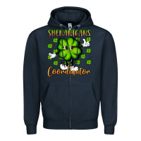 Navy shenanigans coordinator st patrick s day artiststas Zipper Hoodie - Artiststas