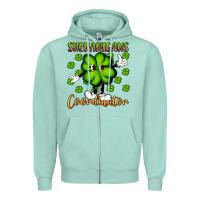 Shenanigans Coordinator St Patrick S Day Artiststas Zipper Hoodie | Teevron