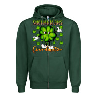 Sports Green shenanigans coordinator st patrick s day artiststas Zipper Hoodie - Artiststas