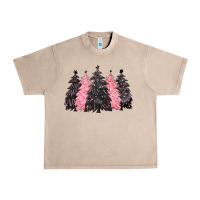 French Oak pink christmas trees Urban Heavy Tee - CowGirlArtShop