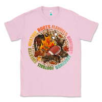 Bubblegum Pink Boots flannels bonfires leggins football Classic Tee - NancyCooperArtShop