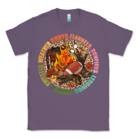 Lavender Boots flannels bonfires leggins football Classic Tee - NancyCooperArtShop