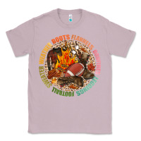 Lilac Boots flannels bonfires leggins football Classic Tee - NancyCooperArtShop