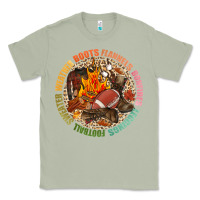 Matcha Boots flannels bonfires leggins football Classic Tee - NancyCooperArtShop