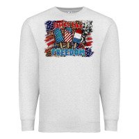 Oatmeal Heather tastes like freedom Premium Sweatshirt - BarkalooDesign
