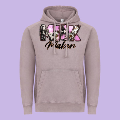 Milk Maker Mother's Day Vintage Hoodie Designed By Cowgirlartshop