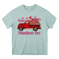Arona happy valentine's day truck hearts Heavy Core Tee - RanaPortraitStore