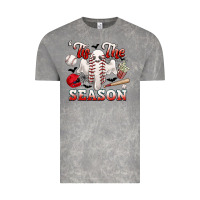 Cloud Rock tis the season baseball halloween Vintage Tee - CowGirlArtShop