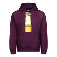 Mauve Wine yellow beer bottle Urban Hoodie - AdoDesignShop