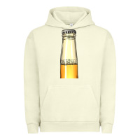 Pigment Pistachio yellow beer bottle Urban Hoodie - AdoDesignShop