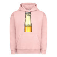 Pigment Salmon yellow beer bottle Urban Hoodie - AdoDesignShop