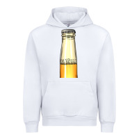 White yellow beer bottle Urban Hoodie - AdoDesignShop